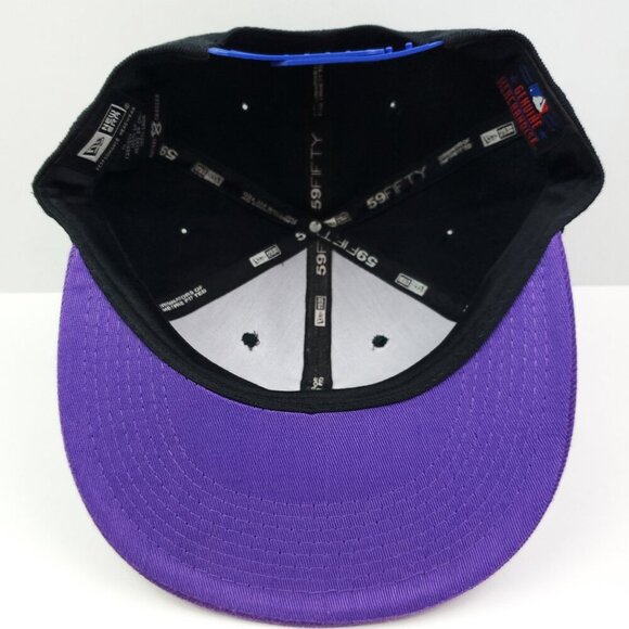 Tampa Bay Rays Snapback Hat New Era 59Fifty MLB Baseball Wool Twill Embroidered - Picture 3 of 12